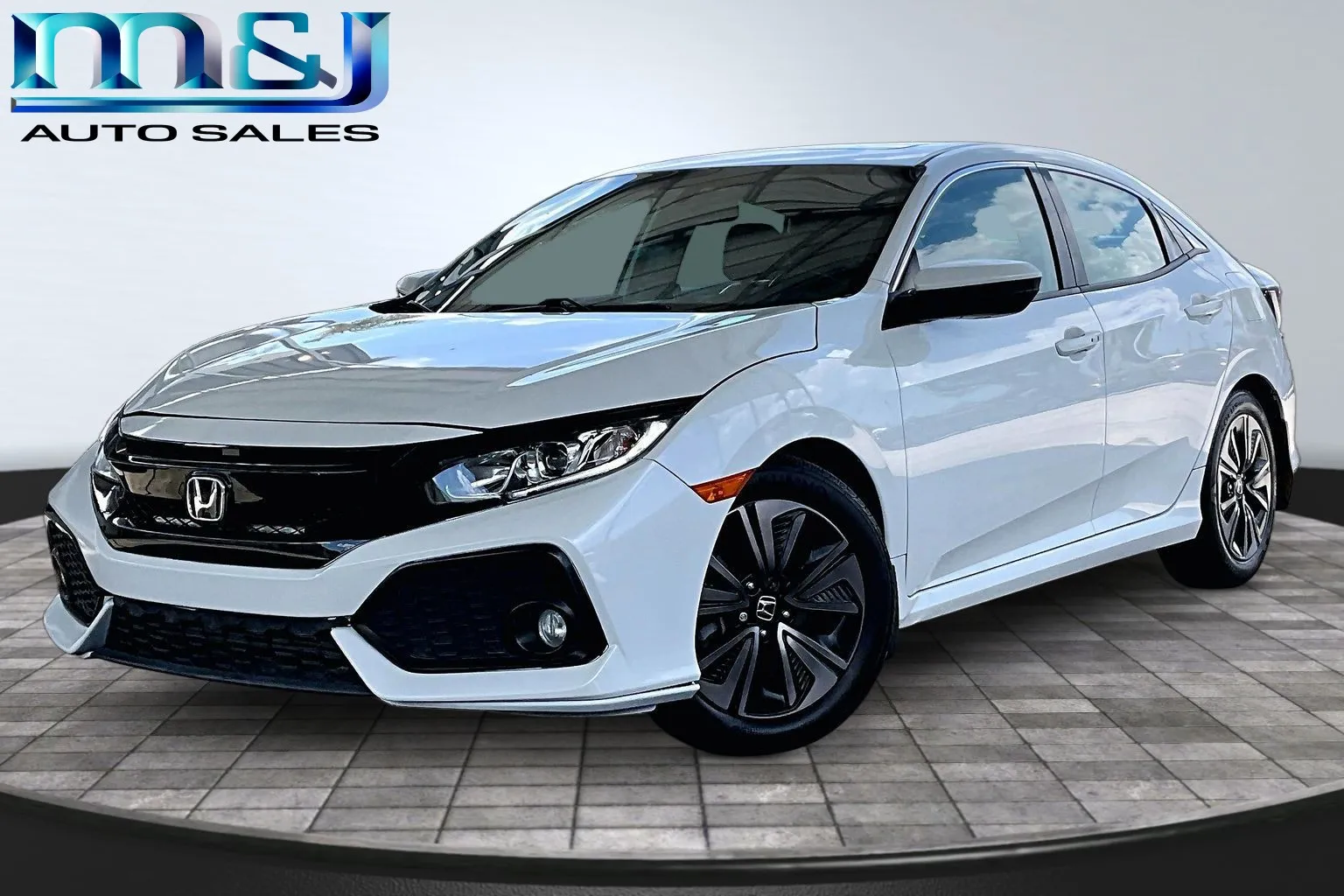 Black 2017 Honda Civic EX-L w/Navi for sale in Jacksonville, FL