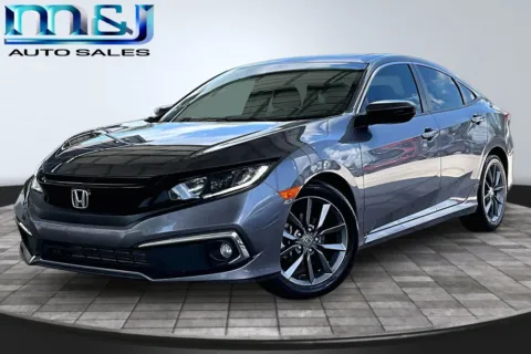 Gray 2020 Honda Civic EX for sale in Jacksonville, FL