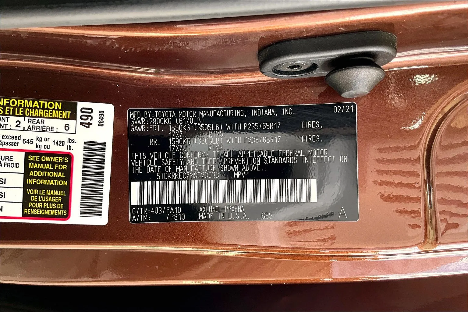 Toyota Sienna photo 16