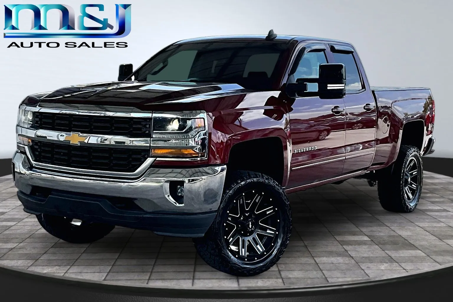 Red 2017 Chevrolet Silverado 1500 for sale in Jacksonville, FL