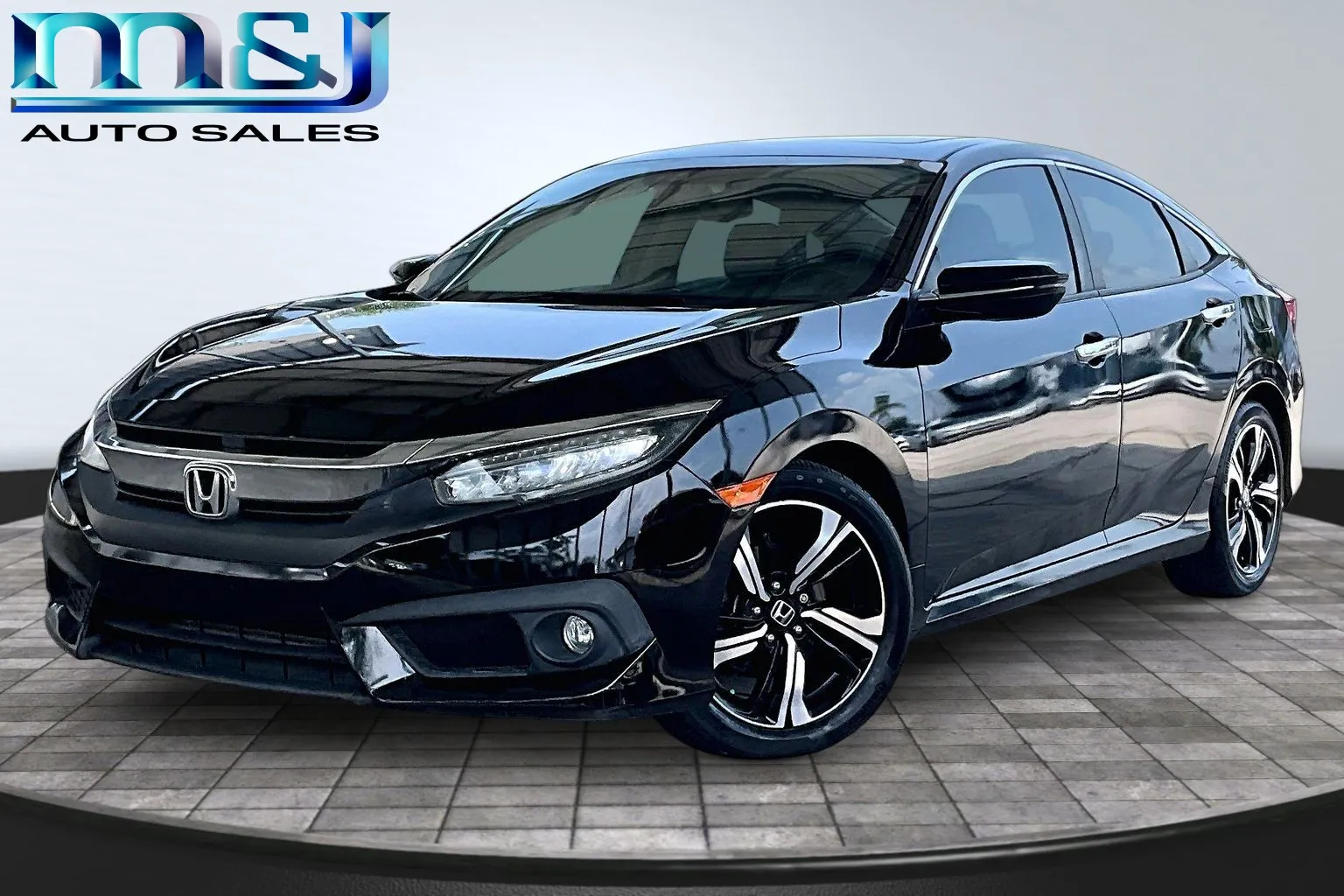 Black 2016 Honda Civic Touring for sale in Jacksonville, FL