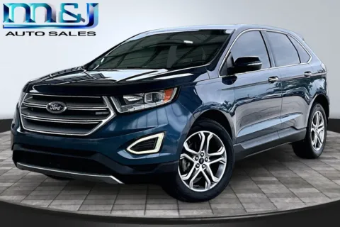 Blue 2016 Ford Edge Titanium for sale in Jacksonville, FL