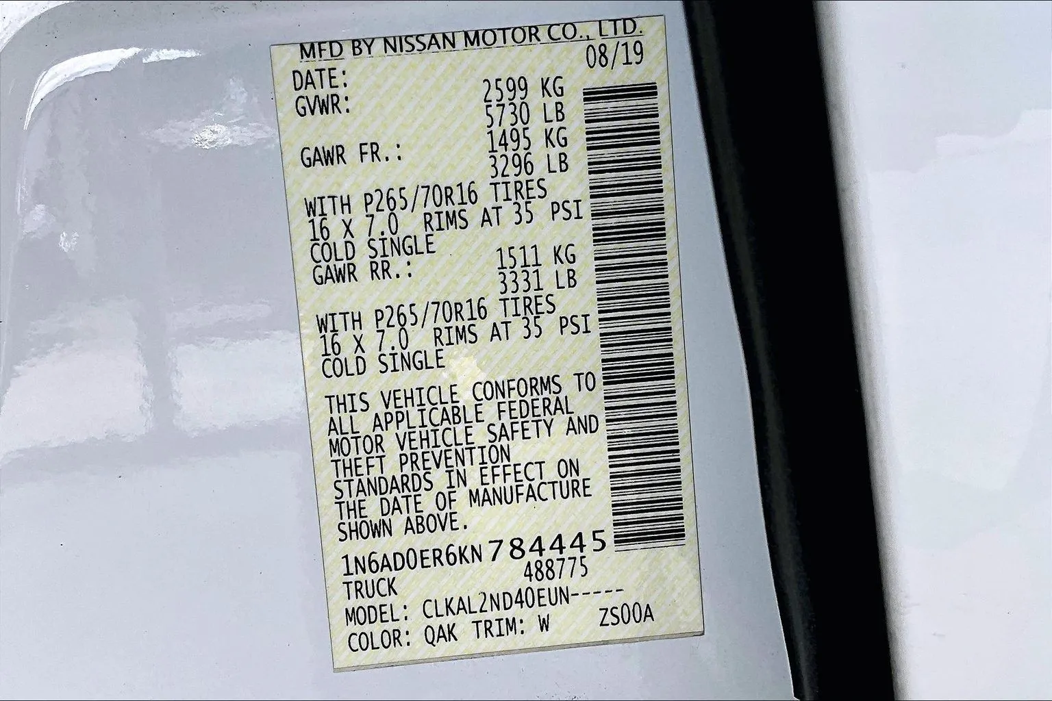 Nissan Frontier photo 17