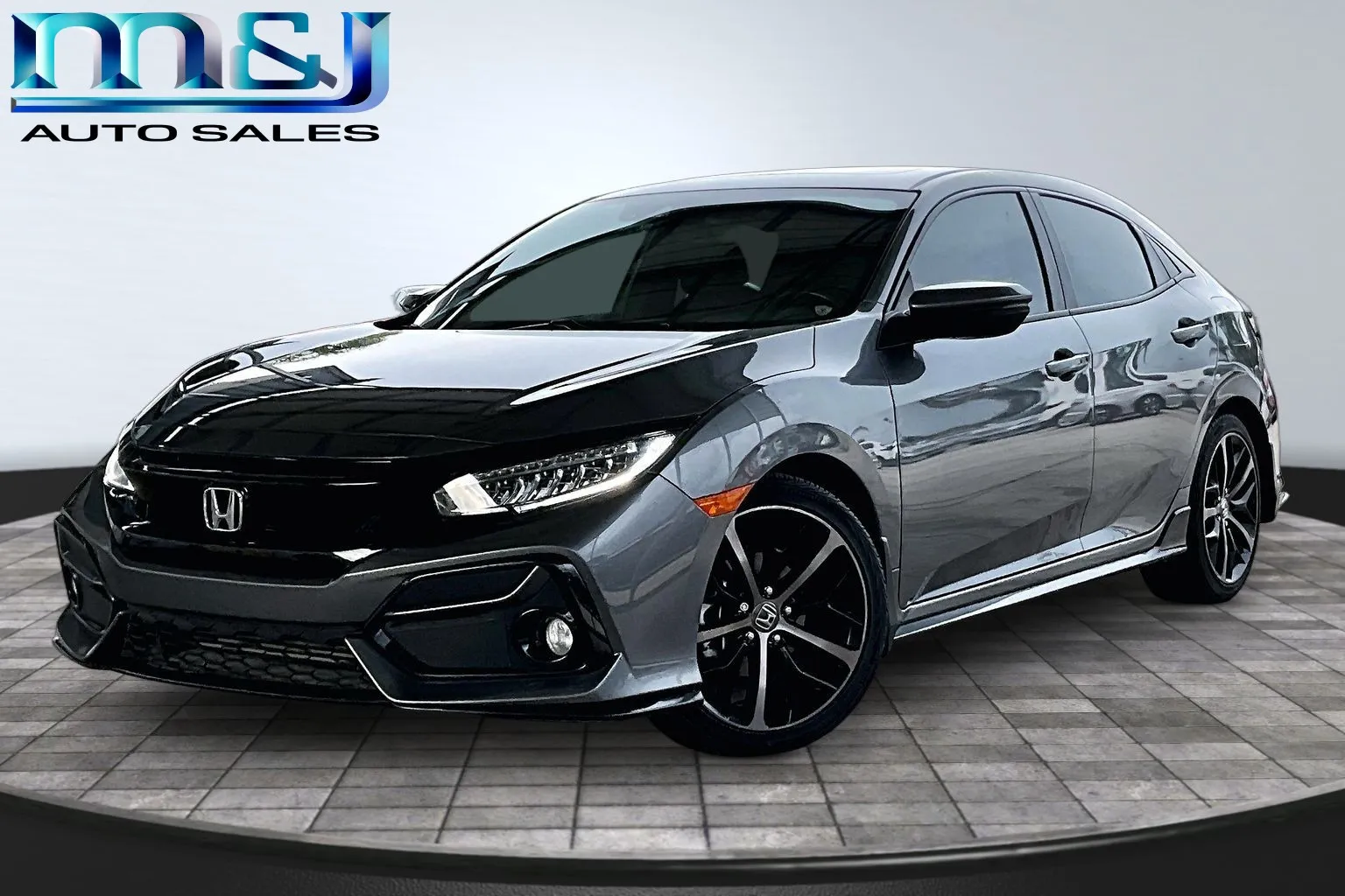 Gray 2021 Honda Civic Sport Touring for sale in Jacksonville, FL