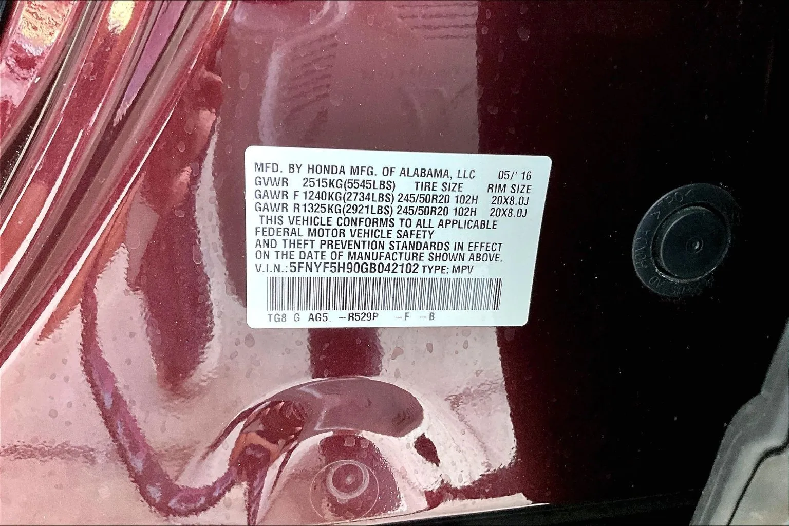 Honda Pilot photo 16