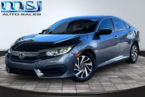 Gray 2016 Honda Civic EX for sale in Jacksonville, FL