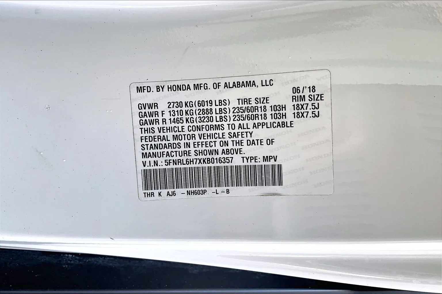 Honda Odyssey photo 16