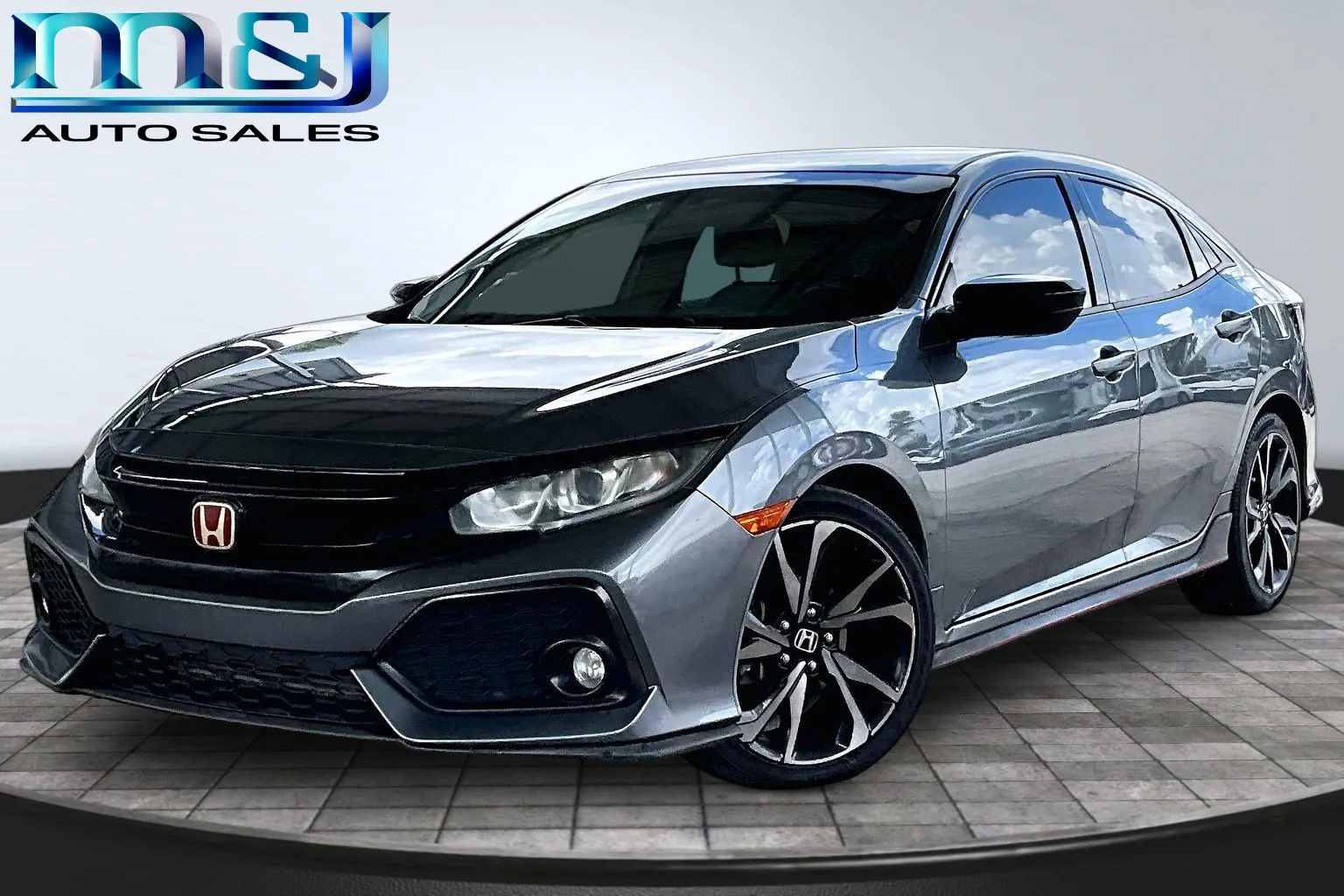 Gray 2018 Honda Civic Sport for sale in Jacksonville, FL