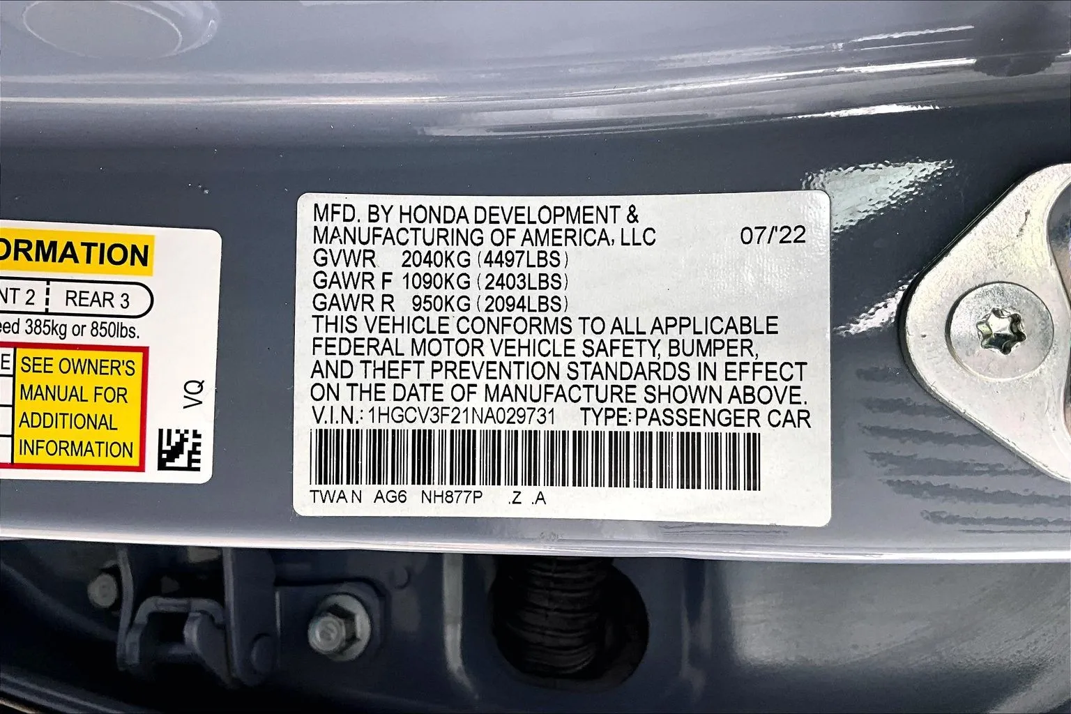 Honda Accord photo 16
