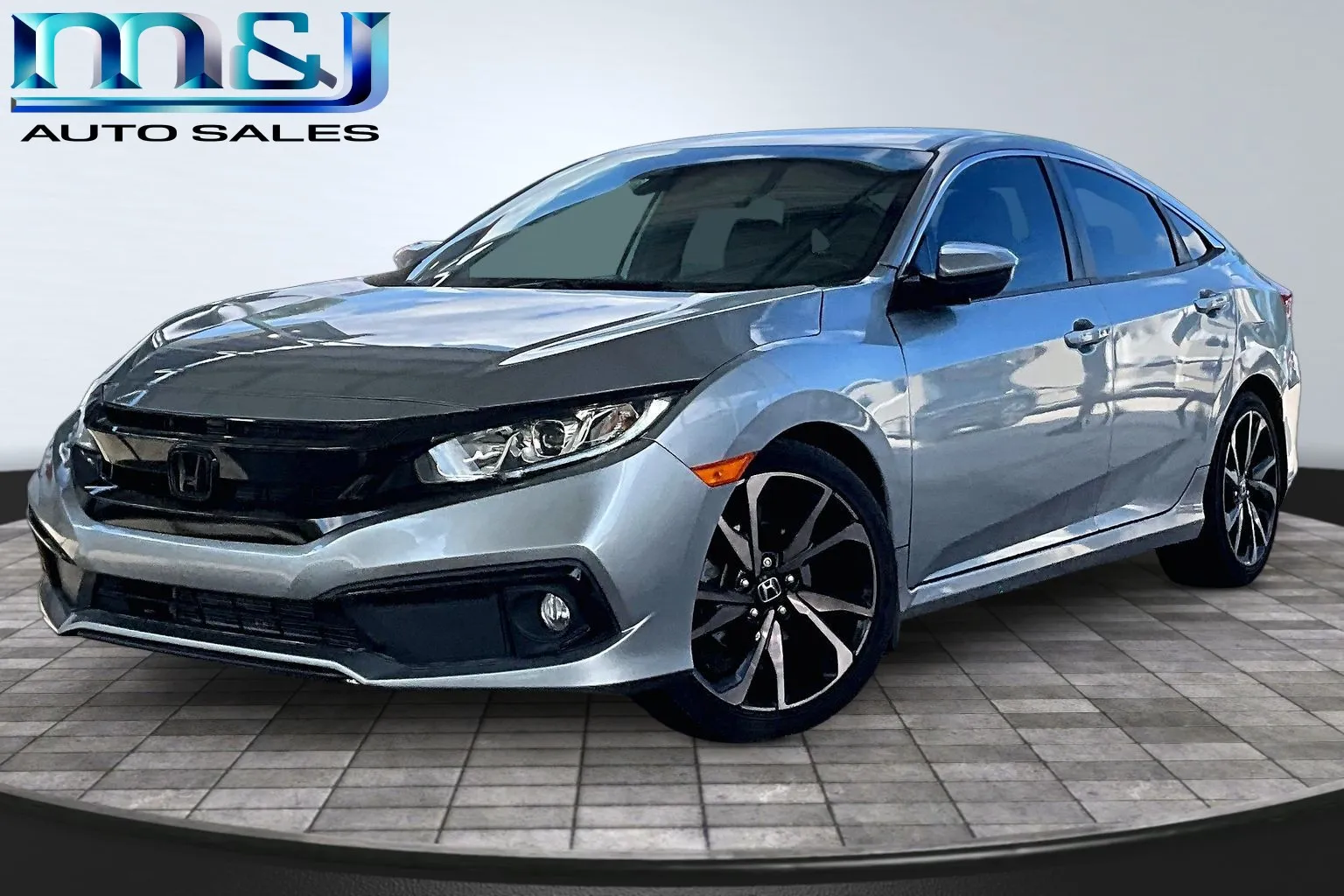 Silver 2019 Honda Civic Sport for sale in Jacksonville, FL