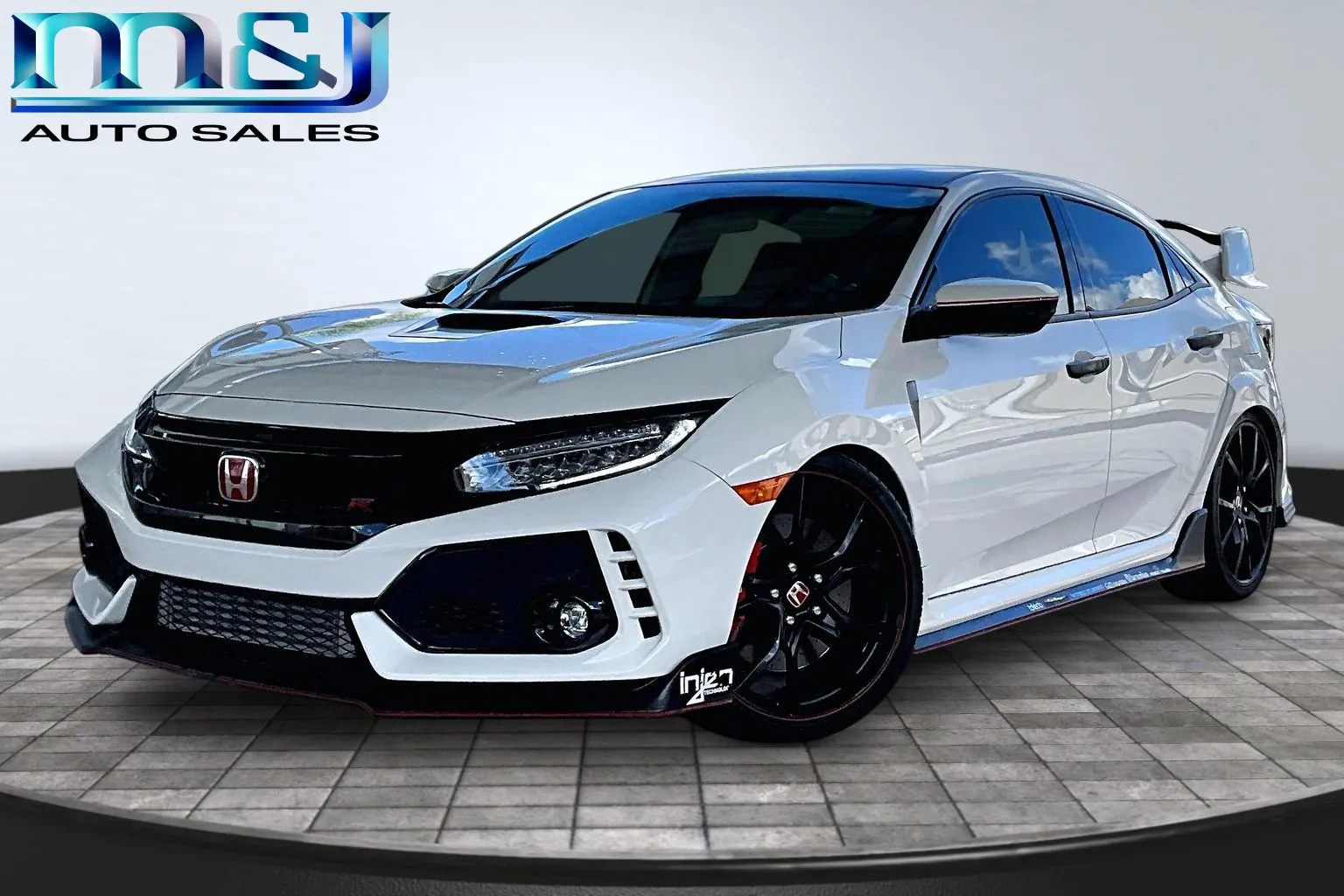White 2019 Honda Civic Type R Touring for sale in Jacksonville, FL