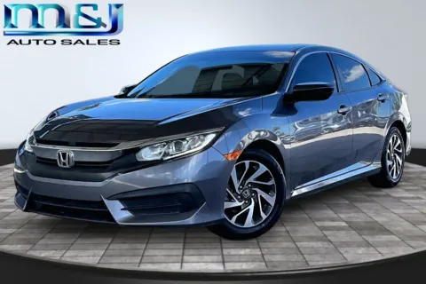 Gray 2018 Honda Civic EX for sale in Jacksonville, FL