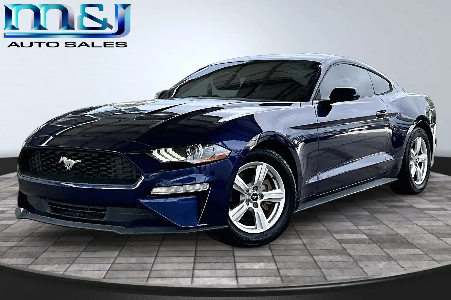Blue 2019 Ford Mustang EcoBoost for sale in Jacksonville, FL