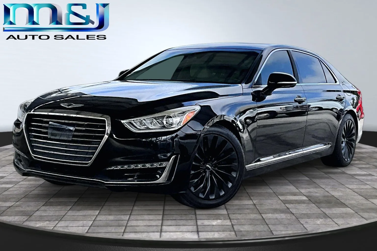 Black 2017 Genesis G90 5.0 Ultimate for sale in Jacksonville, FL