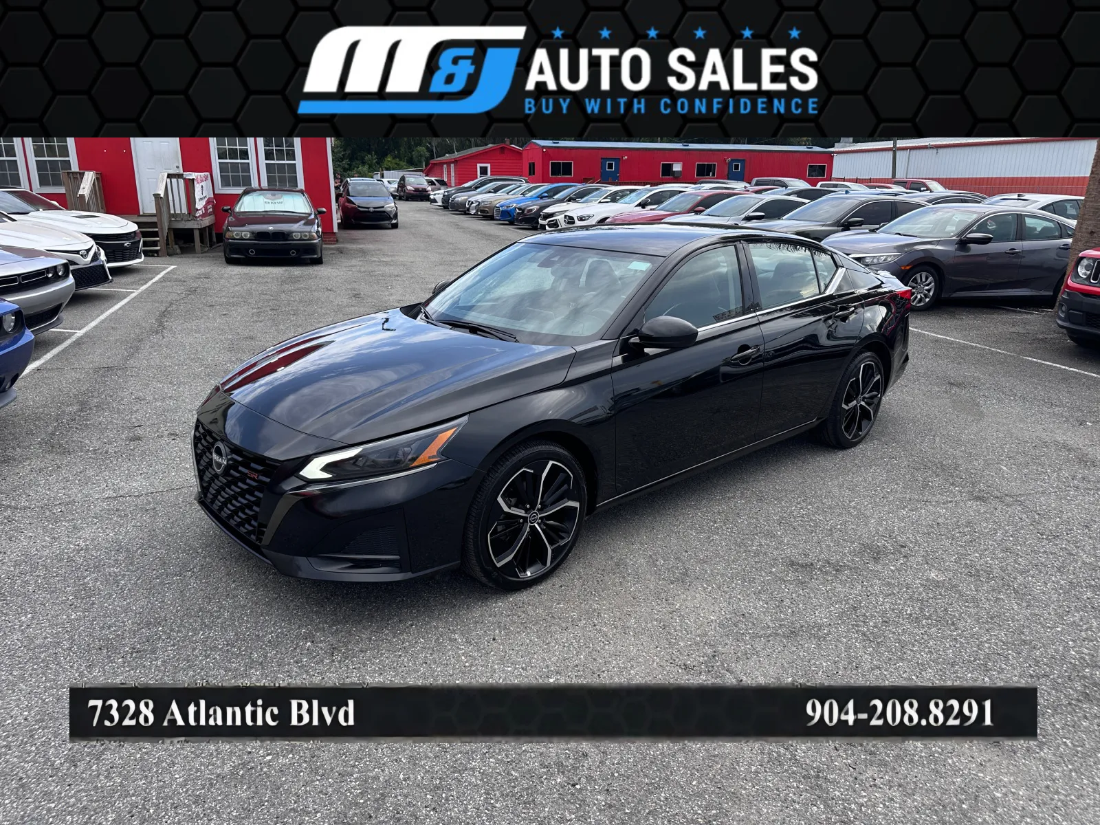 Black 2025 Nissan Altima 2.5 SR for sale in Jacksonville, FL