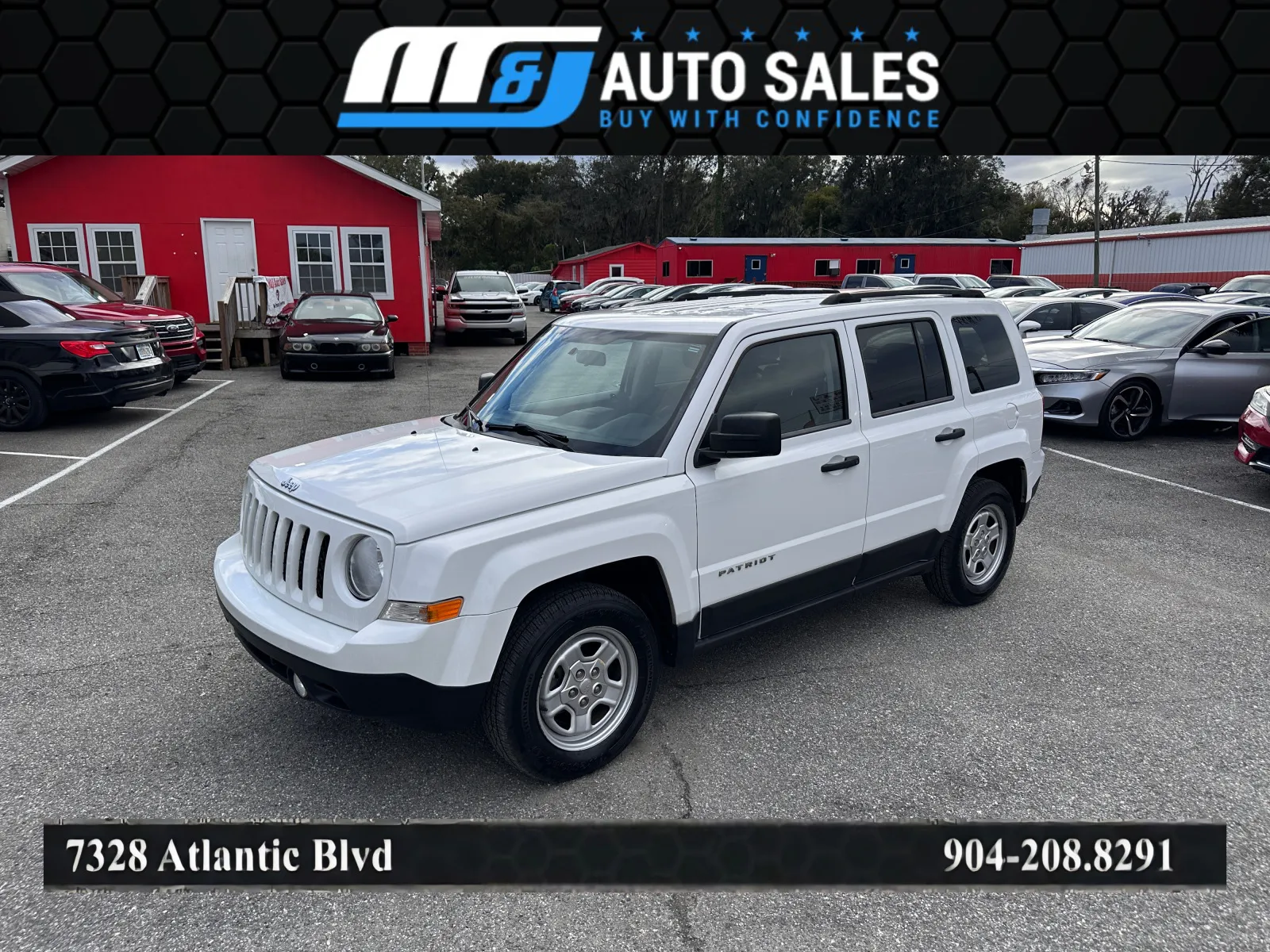 White 2013 Jeep Patriot Sport for sale in Jacksonville, FL
