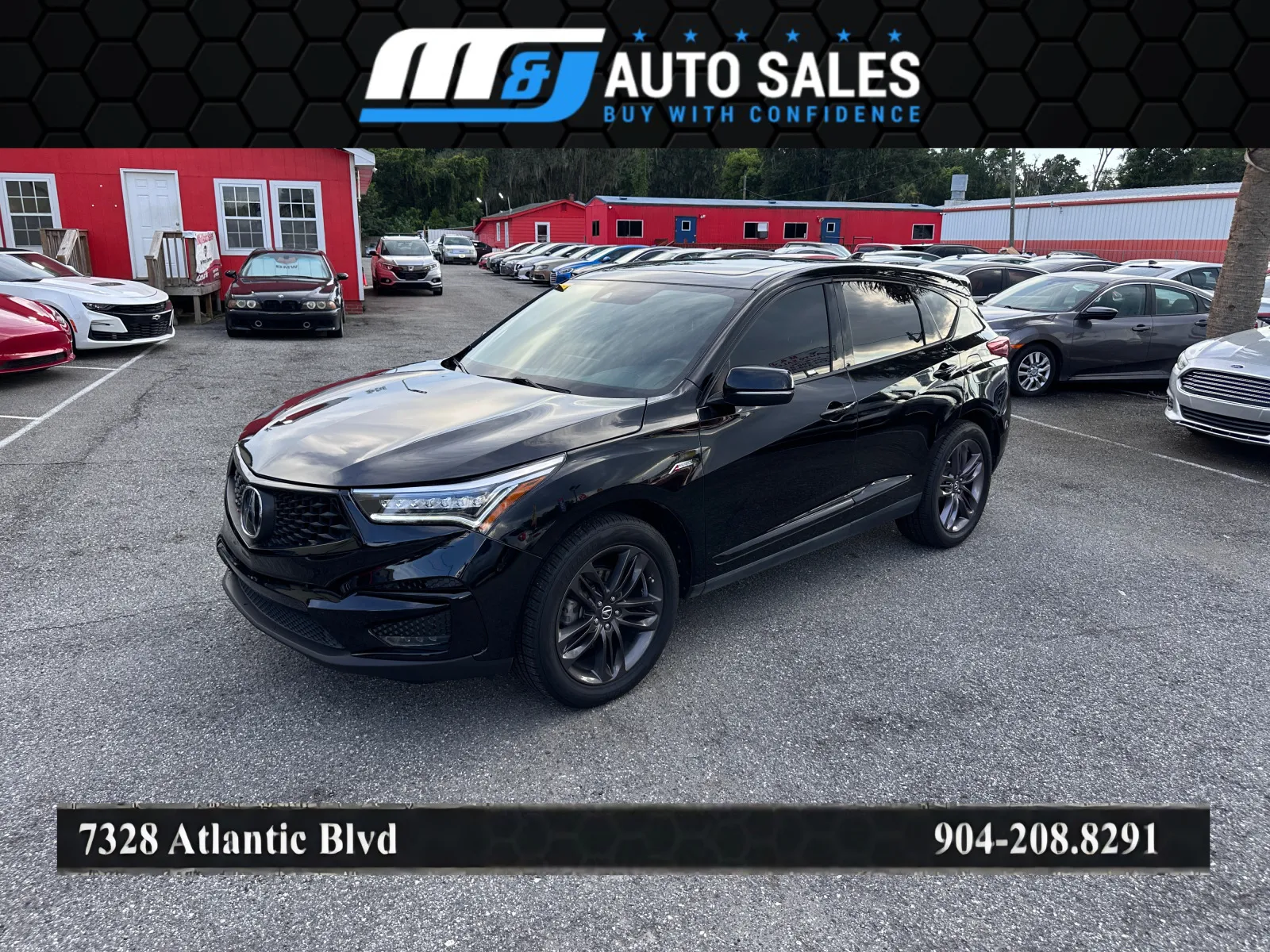 Black 2019 Acura RDX w/A-SPEC for sale in Jacksonville, FL