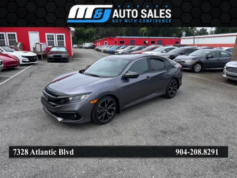 Gray 2020 Honda Civic Sport for sale in Jacksonville, FL