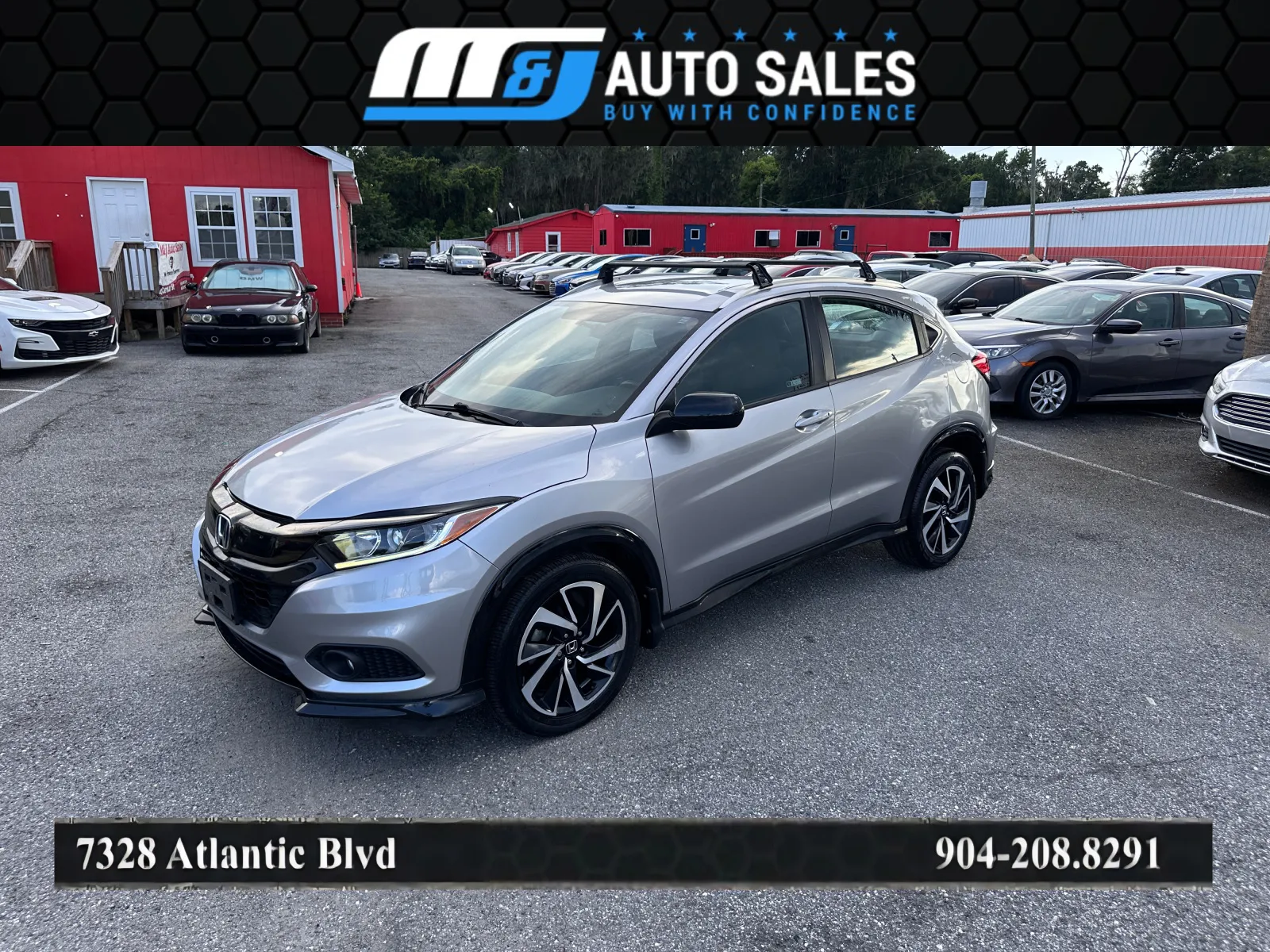 Silver 2020 Honda HR-V Sport for sale in Jacksonville, FL