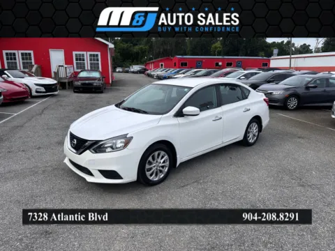 White 2019 Nissan Sentra for sale in Jacksonville, FL