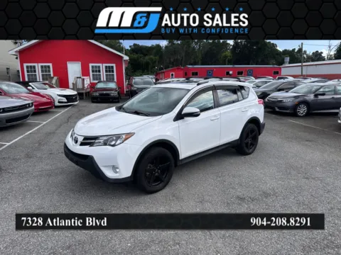 White 2015 Toyota RAV4 XLE for sale in Jacksonville, FL