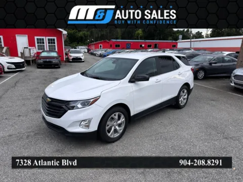 White 2021 Chevrolet Equinox LT for sale in Jacksonville, FL