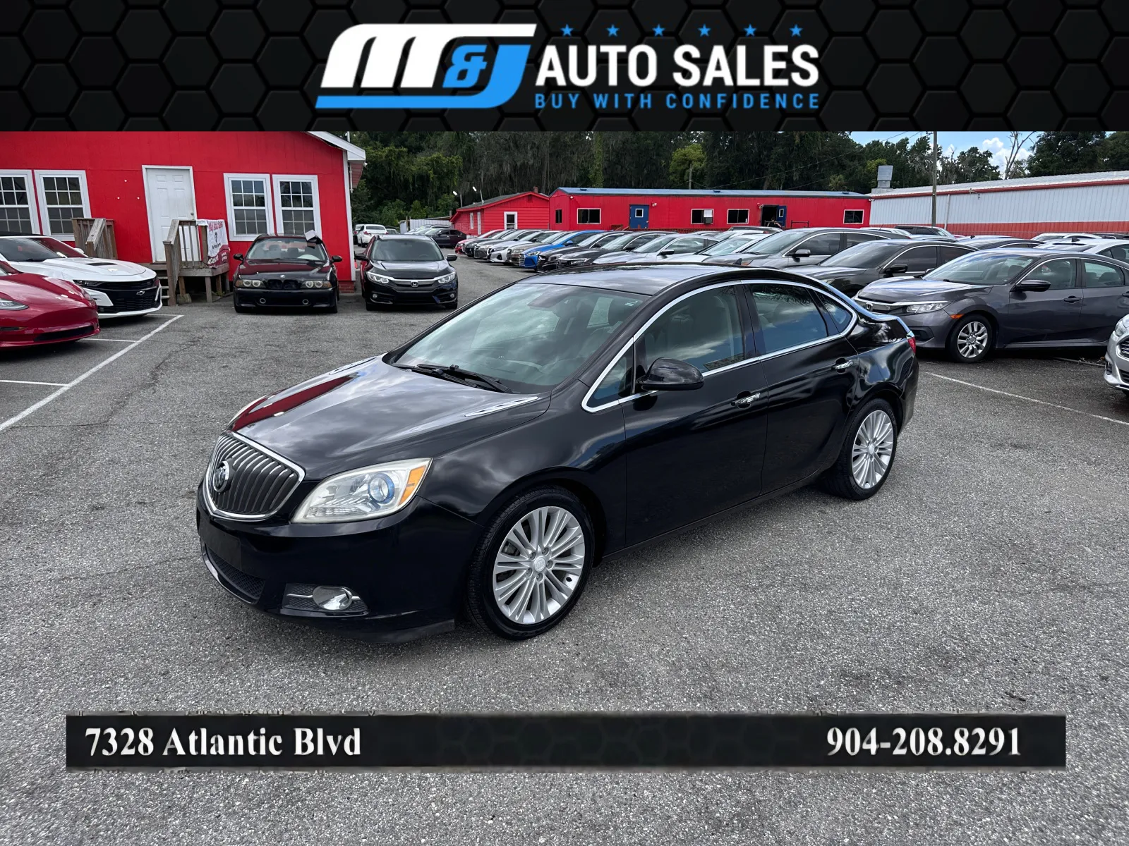 Black 2014 Buick Verano for sale in Jacksonville, FL