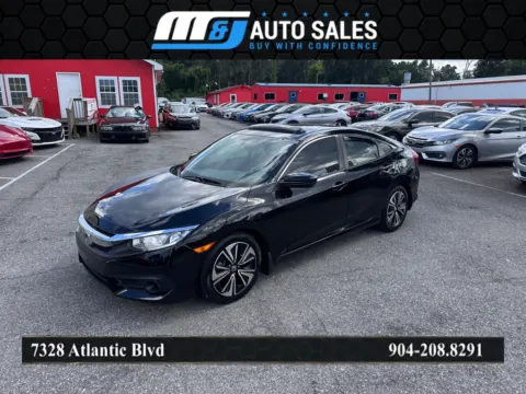 Black 2018 Honda Civic for sale in Jacksonville, FL