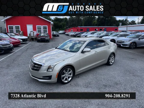Gold 2015 Cadillac ATS 2.0T Luxury for sale in Jacksonville, FL