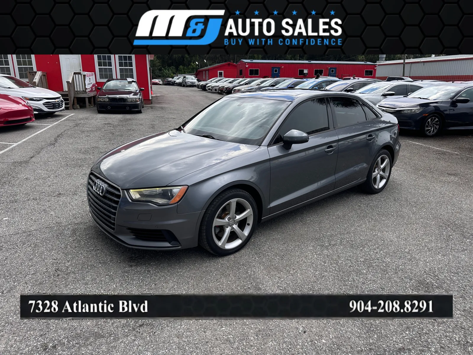 Gray 2016 Audi A3 1.8T Premium for sale in Jacksonville, FL