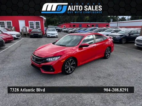 Red 2019 Honda Civic for sale in Jacksonville, FL