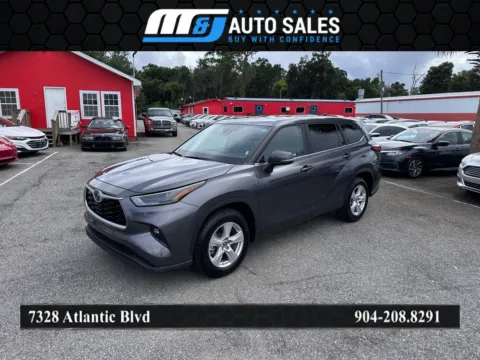 Gray 2023 Toyota Highlander for sale in Jacksonville, FL