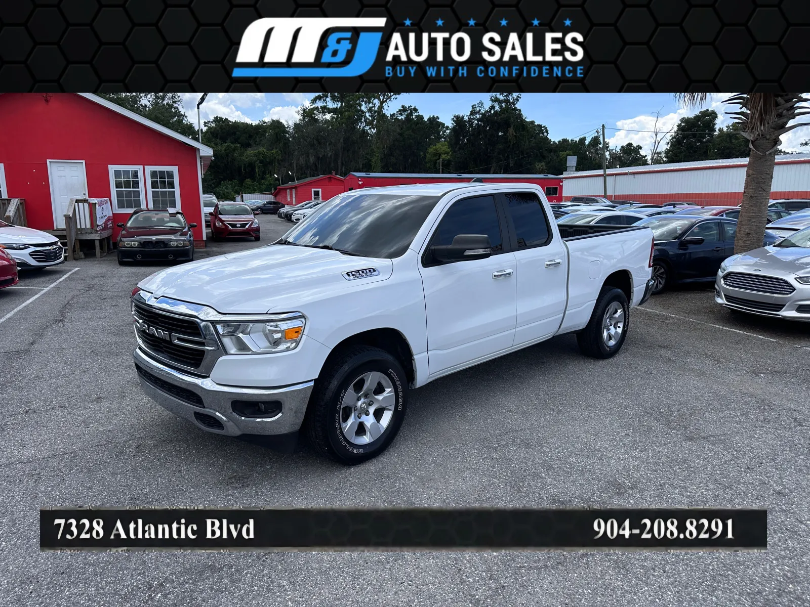 White 2019 Ram 1500 Big Horn for sale in Jacksonville, FL