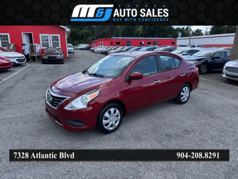 Red 2019 Nissan Versa for sale in Jacksonville, FL