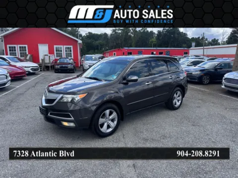 Gray 2011 Acura MDX SH-AWD w/Tech for sale in Jacksonville, FL