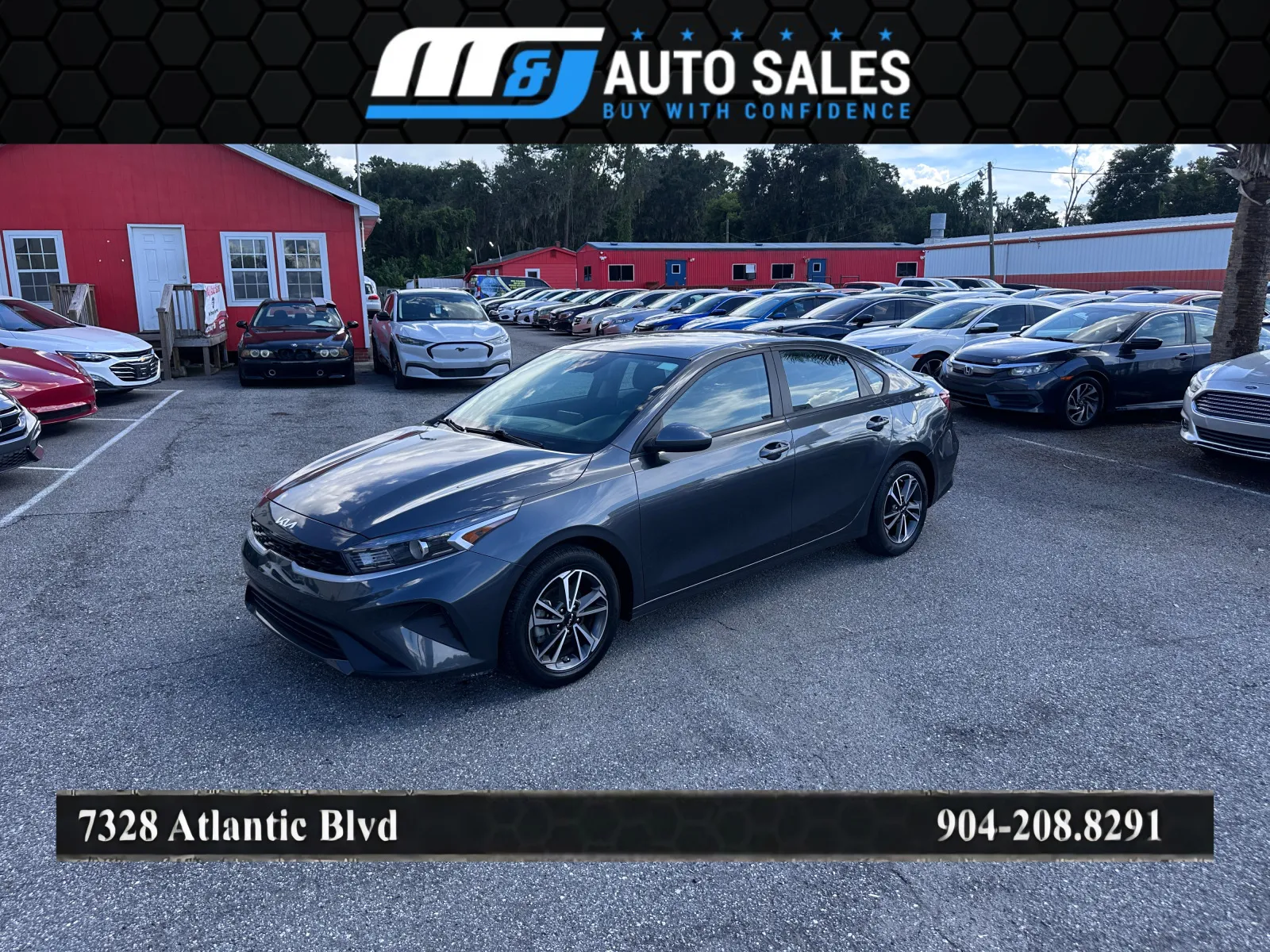 Gray 2023 Kia Forte for sale in Jacksonville, FL