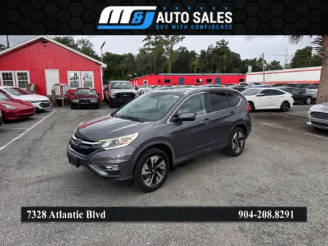 Gray 2015 Honda CR-V Touring for sale in Jacksonville, FL