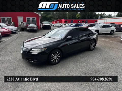 Black 2017 Acura TLX for sale in Jacksonville, FL
