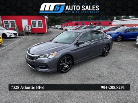 Gray 2016 Honda Accord Sport for sale in Jacksonville, FL