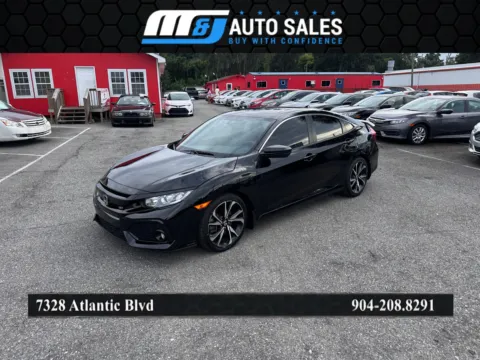 Black 2018 Honda Civic for sale in Jacksonville, FL