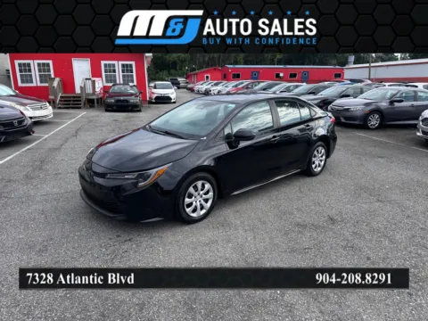 Black 2023 Toyota Corolla LE for sale in Jacksonville, FL