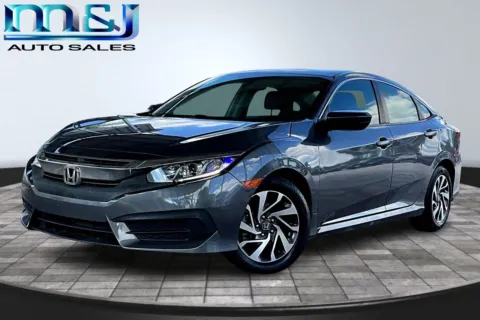 Gray 2018 Honda Civic EX for sale in Jacksonville, FL