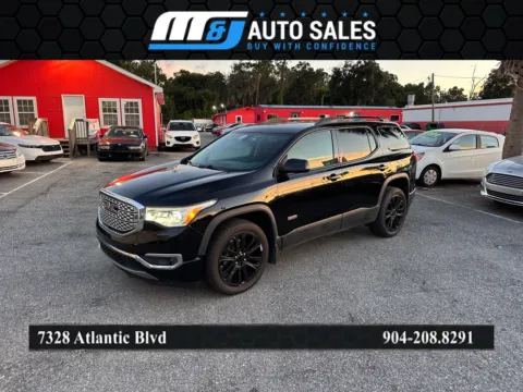 Black 2017 GMC Acadia SLT-1 for sale in Jacksonville, FL