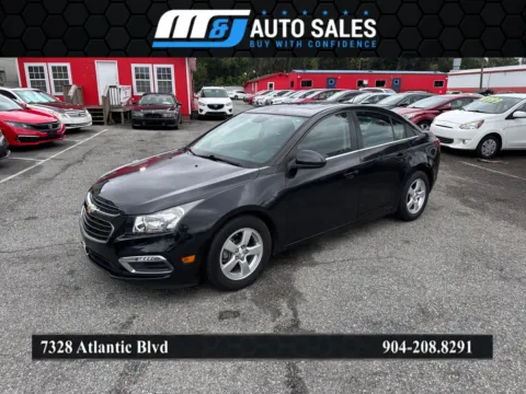 Black 2016 Chevrolet Cruze Limited 1LT Auto for sale in Jacksonville, FL