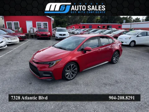 Red 2021 Toyota Corolla for sale in Jacksonville, FL