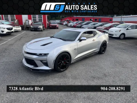 Silver 2016 Chevrolet Camaro SS for sale in Jacksonville, FL