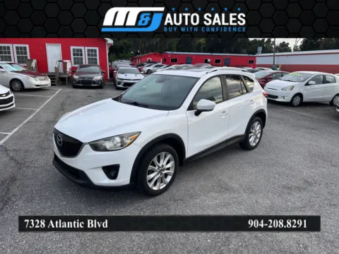 White 2014 Mazda CX-5 Grand Touring for sale in Jacksonville, FL