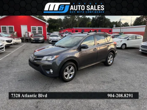 Gray 2015 Toyota RAV4 XLE for sale in Jacksonville, FL
