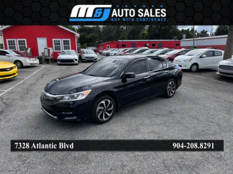 Black 2016 Honda Accord EX-L for sale in Jacksonville, FL