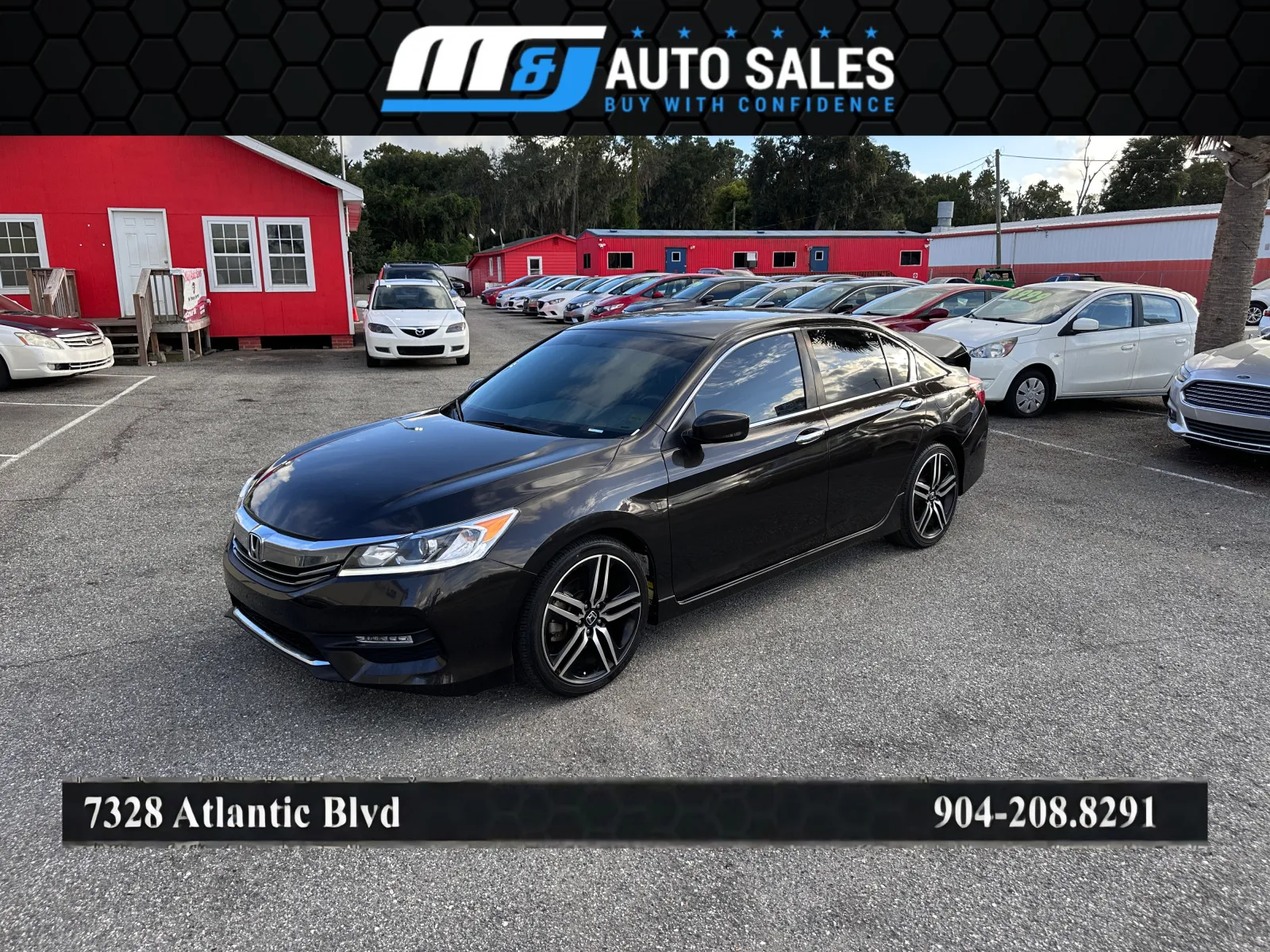 Brown 2017 Honda Accord Sport Special Edition for sale in Jacksonville, FL